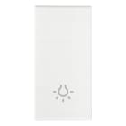 VIMAR - TASTO 1M SIMBOLO LUCE BIANCO 19021.L.B
