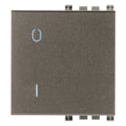 VIMAR - TASTO 2M SIMBOLO O I METAL 19022.99.M