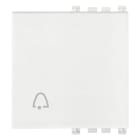 VIMAR - TASTO 2M SIMBOLO CAMPANELLO BIANCO