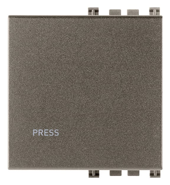 VIMAR - TASTO 2M PRESS METAL 19022.PS.M