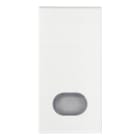 VIMAR - TASTO 1M CON DIFFUSORE BIANCO 19026.B
