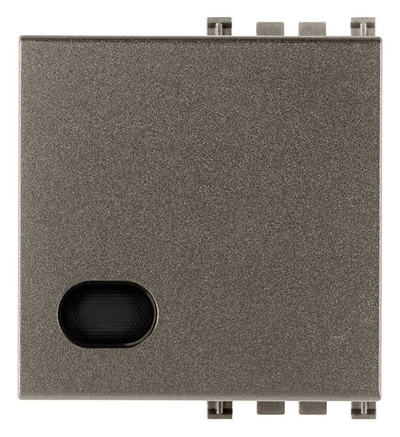 VIMAR - TASTO 2M CON DIFFUSORE METAL 19027.M