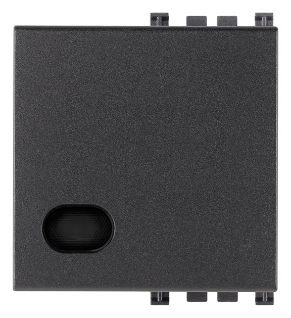 VIMAR - TASTO 2M CON DIFFUSORE GRIGIO 19027