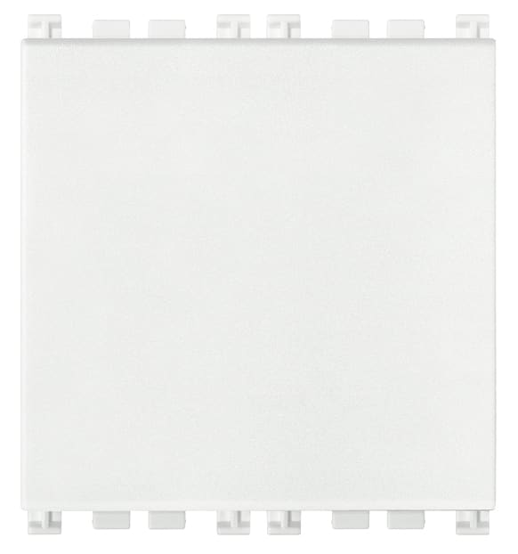 VIMAR - Copriforo Bianco 2 Moduli - Protezione per Fori Elettrici