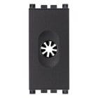 VIMAR - Passacavo con serracavo grigio - Soluzione per la gestione cavi elettrici 19044