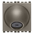 VIMAR - Uscita Cavo Morsettiera 20A Metal 2P+T 250V~ 2 Moduli 19046.M