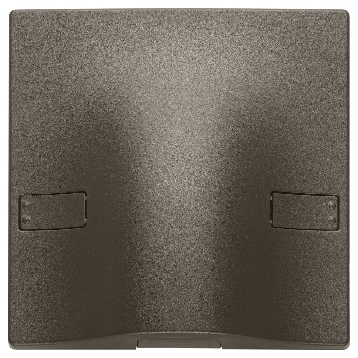 VIMAR - Uscita cavo con morsettiera 45A metal 2P+T 250V~ supporto coperchio installazione scatole quadrate BS 19047.M