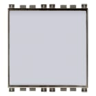 VIMAR - PULSANTE TARGHETTA 1P NO 10A METAL 19050.M