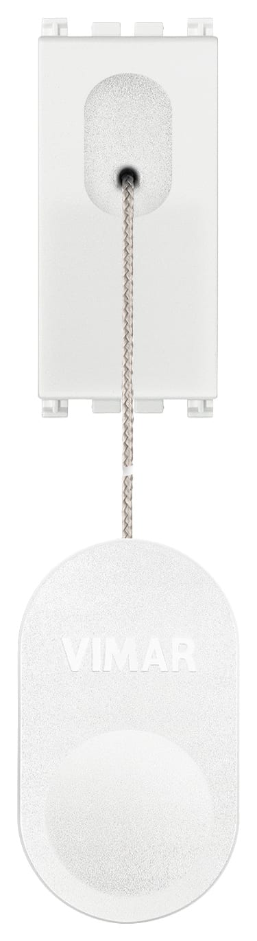 VIMAR - PULSANTE 1P NO 10A TIRANTE BIANCO