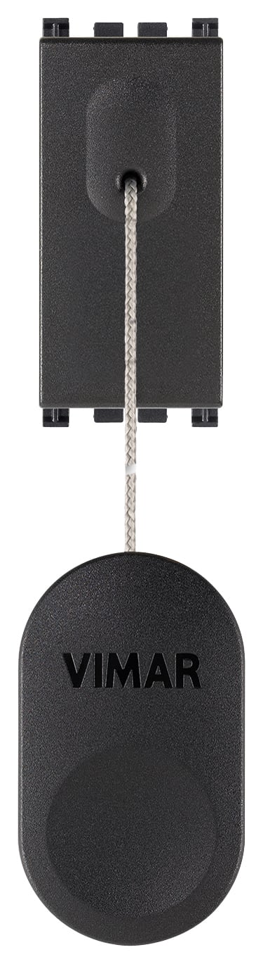 VIMAR - PULSANTE 1P NC 10A TIRANTE GRIGIO