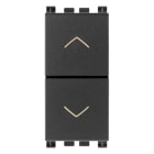 VIMAR - DUE PULSANTI INTERBLOCC.NO+NO 10A GRIGIO 19062