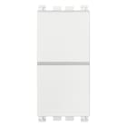 VIMAR - Pulsanti Indipendenti Bianco 10A 250V - Chiusura Contemporanea Circuiti Motori