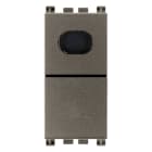 VIMAR - PULSANTE 1P NO 10A + SPIA BIANCA METAL