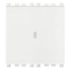 VIMAR - INTERRUTTORE 1P 10AX ASSIALE 2M BIANCO 19100.2.B