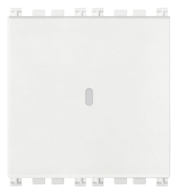 VIMAR - PULSANTE 1P NO 10A ASSIALE 2M BIANCO