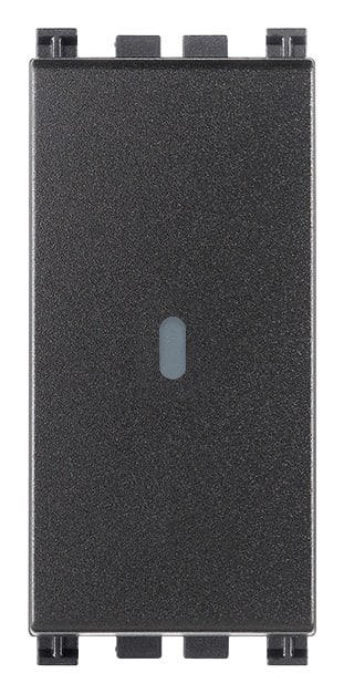 VIMAR - PULSANTE 1P NO 10A ASSIALE GRIGIO 19108