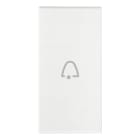 VIMAR - TASTO 1M SIMB. CAMPANELLO ASSIALE BIANCO 19131.C.B