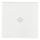 VIMAR - TASTO 2M SIMBOLO LUCE ASSIALE BIANCO 19132.L.B
