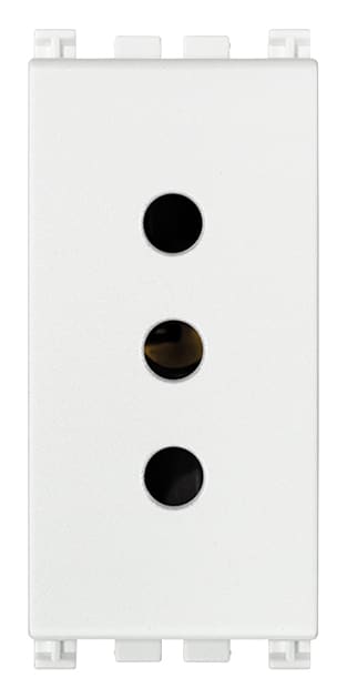 VIMAR - PRESA 2P+T 10A P11 ANTIBATTERICO BIANCO