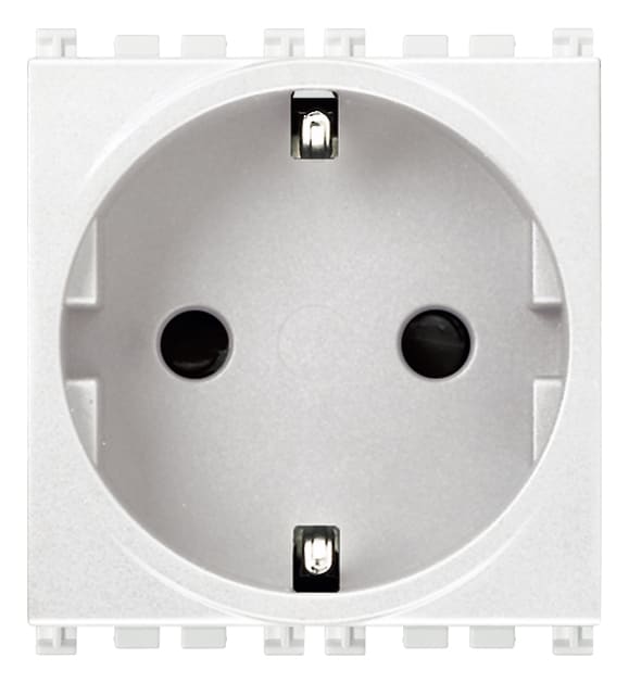 VIMAR - PRESA SICURY 2P+T 16A TEDESCO BIANCO
