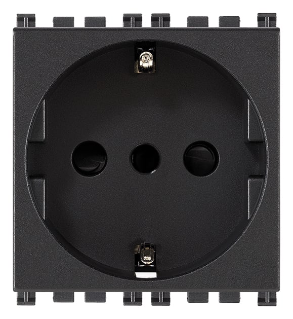 VIMAR - PRESA 2P+T 16A P30 GRIGIO 19209