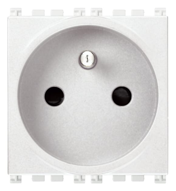 VIMAR - PRESA SICURY 2P+T 16A FR ANTIBAT. BIANCO