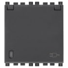 VIMAR - PRESA SICURY 2P+T 16A FR + COPER. GRIGIO