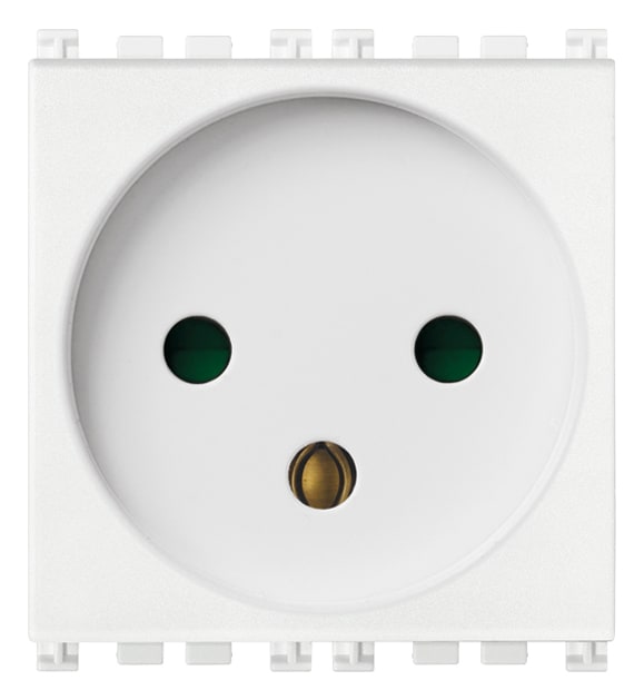 VIMAR - PRESA SICURY 2P+T 16A ISRAELIANO BIANCO