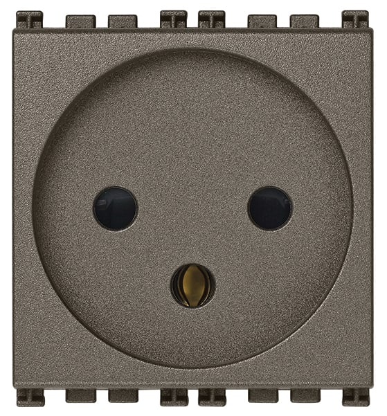 VIMAR - PRESA SICURY 2P+T 16A ISRAELIANO METAL