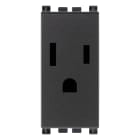 VIMAR - PRESA 2P+T 15A USA+SASO GRIGIO