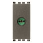 VIMAR - PRESA TV SEMPLICE 40-862MHZ METAL 19313.M