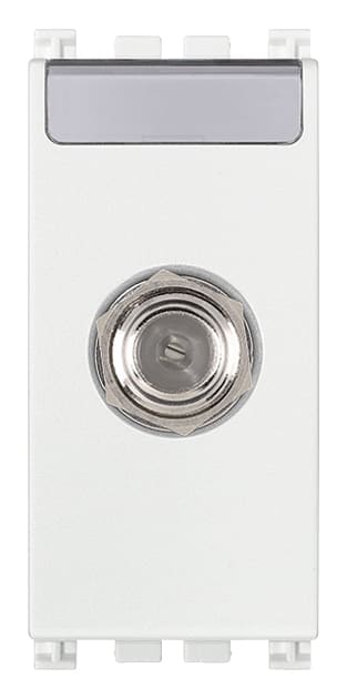 VIMAR - PRESA COASSIALE TIPO F FEMMINA BIANCO