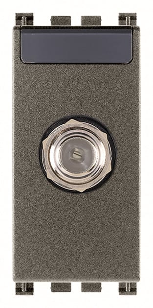 VIMAR - PRESA COASSIALE TIPO F FEMMINA METAL