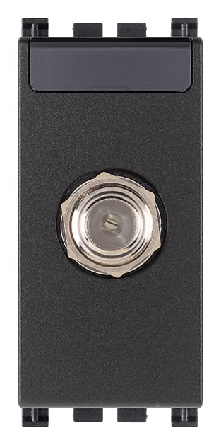 VIMAR - PRESA COASSIALE TIPO F FEMMINA GRIGIO