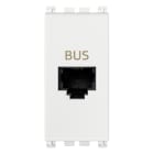 VIMAR - Presa RJ11 Speciale per Bus Bianco - Morsetti a Vite 19329.B