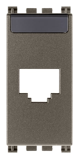 VIMAR - Adattatore RJ45 AMP Avaya Metal per connettori RJ45 AMP Tyco Jack linea 110 Toolless Jack Jack MTRJ Lucent Avaya Systimax MPS100 MGS200 MGS300 MGS400 MGS500.