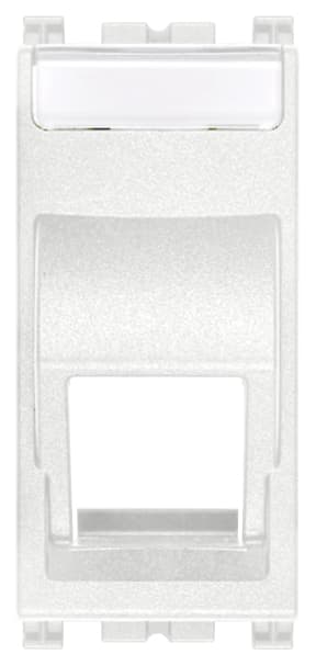 VIMAR - ADATTATORE RJ45 INCLINATO BIANCO