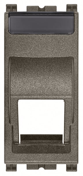 VIMAR - ADATTATORE RJ45 INCLINATO METAL