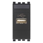 VIMAR - Presa USB Grigio Standard Morsetti Vite 19345
