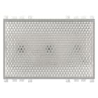 VIMAR - Lampada Emergenza Led Alta Efficienza 120-230V Automatico Batterie Ricaricabili Autonomia 1 Ora Grigio - 3 Moduli