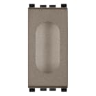 VIMAR - DOPPIA SPIA NEUTRA METAL