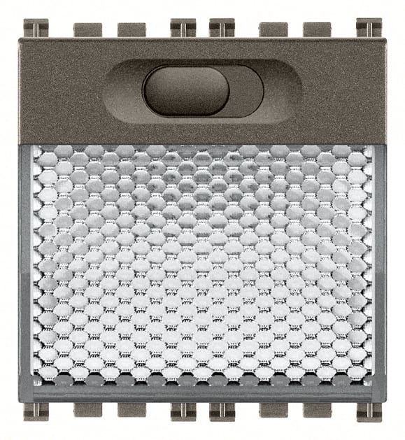 VIMAR - Lampada Segnapasso Led Metal Alta Efficienza 230V Luce Regolabile Su Tre Livelli 19389.M
