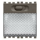VIMAR - Lampada Segnapasso Led Metal Alta Efficienza 230V Luce Regolabile Su Tre Livelli 19389.M