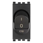 VIMAR - INTERRUTTORE MT 1P+N C10 120-230V GRIGIO