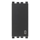 VIMAR - Portafusibile 1P 16A Grigio per Fusibili Miniatura Ø 5X20 Mm E Ø 6,3X32 Mm