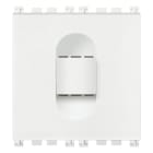 VIMAR - Sensore Elettronico Umidità Bianco Attivo 1 Uscita 0-10 V 4-20 Ma Alimentazione 12/24V 2 Moduli Integrabile Sistema Domotico By-Me 01467