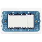 VIMAR - Programmatore e Lettore di Carte A Transponder Bianco con Scatola da Tavolo 4 Moduli