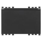 VIMAR - Lettore transponder verticale KNX grigio con tasca, 2 uscite a relè NO 4 A 24 V~, 2 ingressi, alimentazione 12-24 V~ 50-60 Hz e 12-24 Vdc, 3 moduli. 19453
