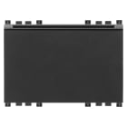 VIMAR - Interruttore Elettronico Verticale Grigio con Relè 16A 250V~ 230V~ 50-60Hz 24V~ 50-60Hz e 24Vdc Antibatterico - 3 Moduli