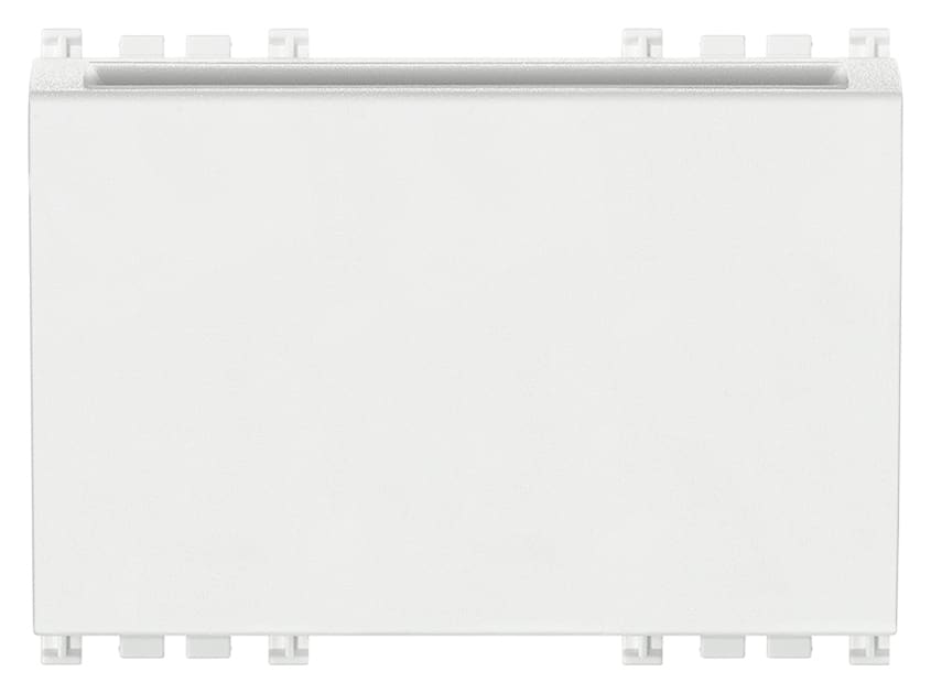 VIMAR - Interruttore Verticale Bianco Elettronico Tasca Relè 16A 250V 230V 24Vdc 3 Moduli 19465.B